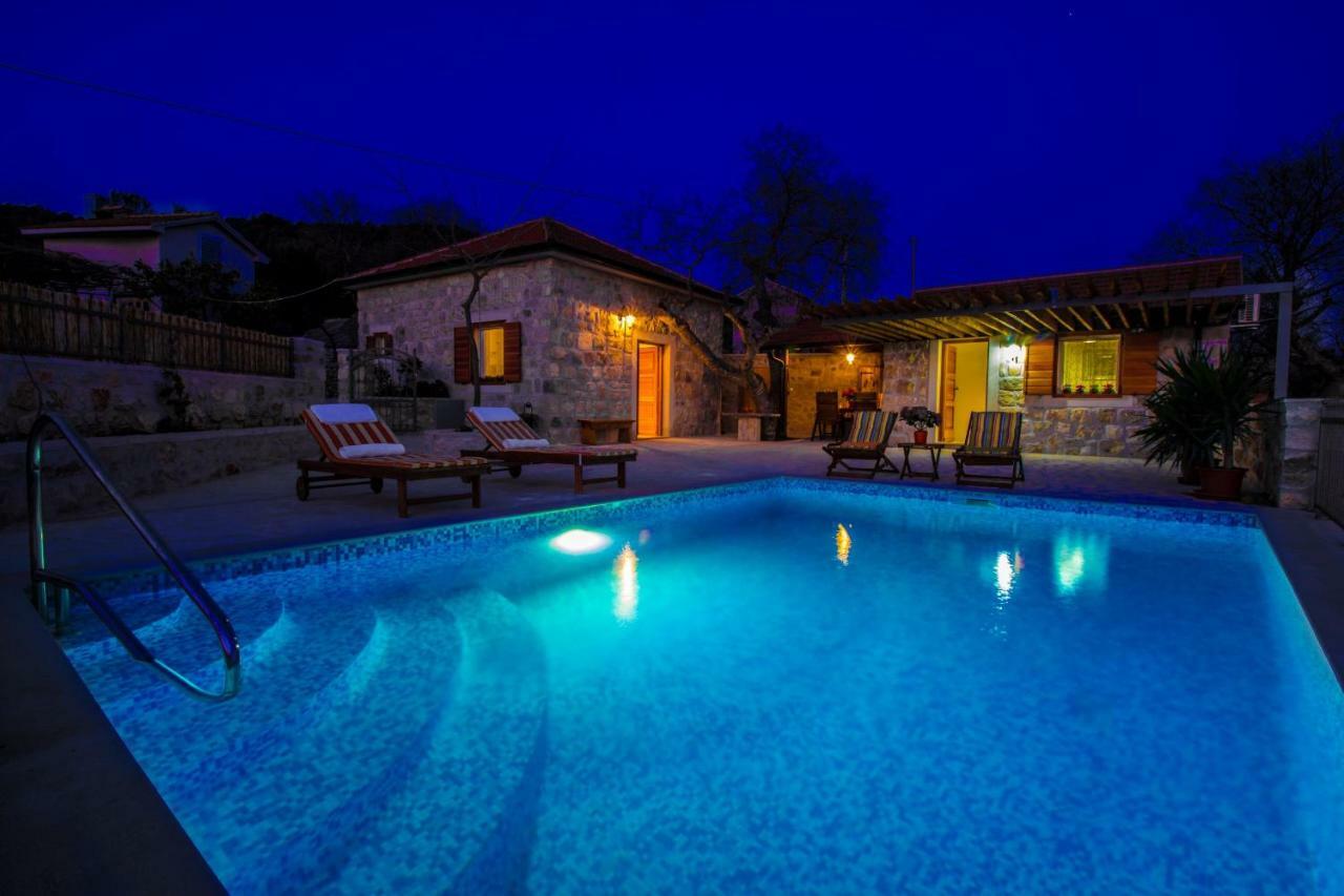 Beautifu Stone Vila Krcina Vinisce Exterior photo